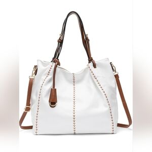 Elegant Large Leather Tote Bag